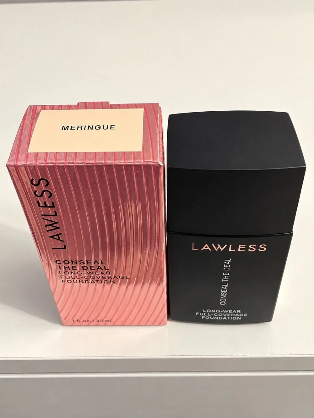 LAWLESS Conseal The Deal Full-Coverage Foundation-Meringue 1fl oz/30 ML